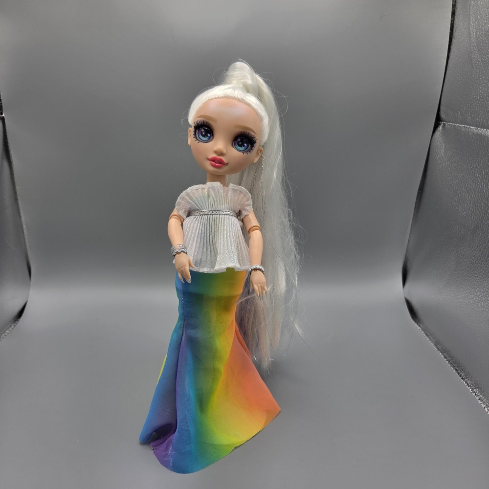 Rainbow High Amaya Raine White Hair Rainbow Skirt Fashion Doll Series 2 MGA 2019